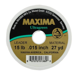 Maxima Ultragreen Leader Spool - The Compleat Angler